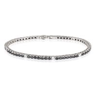 Pulsera Rosso Amante Hombre Rossoamante925/00 in Plata Spinello UBRT201NWM